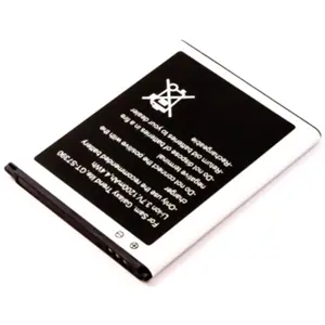 Bateria para telemóvel compatível com Samsung Galaxy Trend Lite, GT-S7390 3.7V 1200mAh 4.4Wh Li-Ion