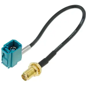 Adaptador auto-rádio para antena Fakra femea -> SMA-B - 150mm