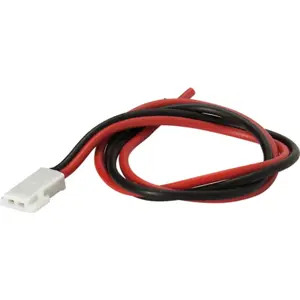 Ficha fêmea - 2 pinos - com fios de 150mm