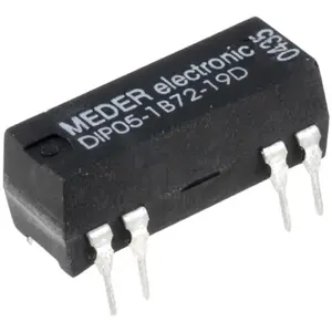 Relé reed 5VDC 1A SPST-NO (8 pinos) - Meder DIP05-1B72-19
