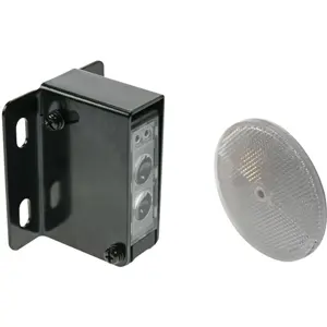 Sensor fotoeléctrico de retro-reflexão ''barreira de luz'' 12..250VAC/VDC 10m