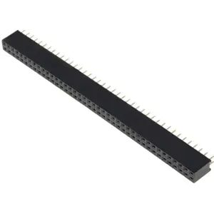 Barra de 80 pinos (2x40) fêmea 2.54mm para PCB