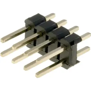 Barra de 8 pinos (2x4) macho 2.54mm para PCB