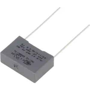 Condensador supressor de Polipropileno X2 33nF 440VAC RM15mm