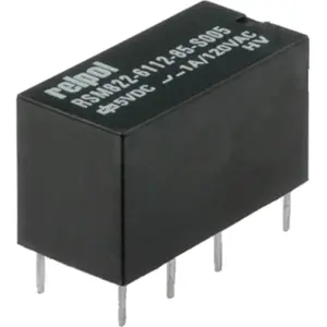 Relé 5VDC 1A DPDT (8 pinos)