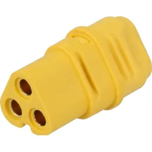 Ficha MT30 Fêmea 3PIN de soldar para cabo 15A