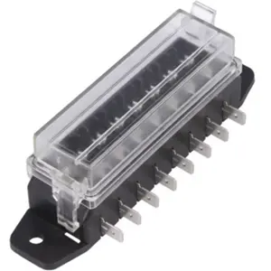 Caixa porta fusíveis para 8x fusíveis auto standard 19mm - MTA 0100590