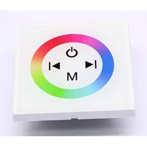 Controlador RGB 12/24VDC 3x4A touch de embutir