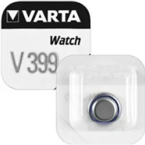 Pilha V399 / SR927 / SR57 / AG7 - 1,55V Óxido de Prata