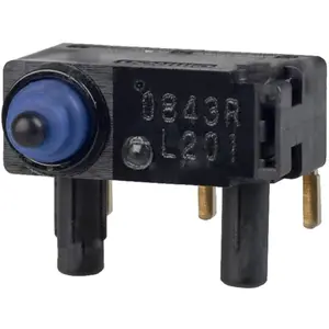 Microswitch sem patilha (IP67) 125VAC/0.1A 12VDC/2A