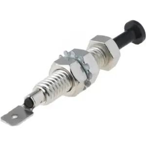Botão interruptor de pressão unipolar SPST-NC ON-(OFF)