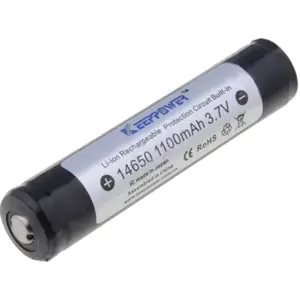 Bateria Li-Ion 7/5AA / 14650 3.7V 1100mAh Ø14x66mm
