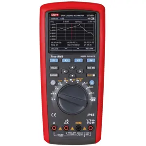 Multímetro digital (1000Vac/dc 10Aac/dc 60MΩ Cap. Hz °C T-RMS Auto-Range RS232/USB Min/Max)