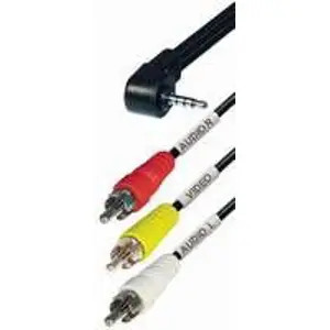 RCA - Jack de 3.5mm (4 pines)