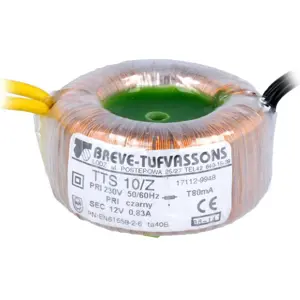Transformador toroidal 230/12V 0.83A 10VA