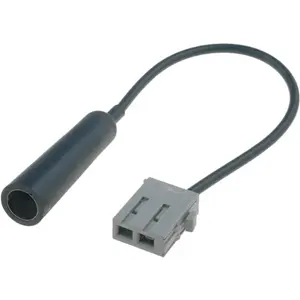 Adaptador auto-rádio para antena HYUNDAI, KIA -> DIN fêmea