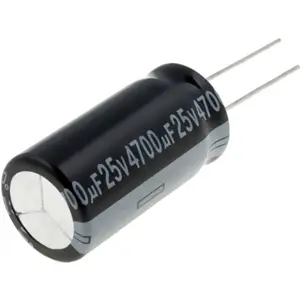 Condensador Electrolítico 4700uF 25V 105º Ø16x30mm