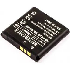 Bateria para telemóvel compatível com Nokia 3250, 6233, 6280, 9300 3.7V 1100mAh 4.1Wh Li-Ion