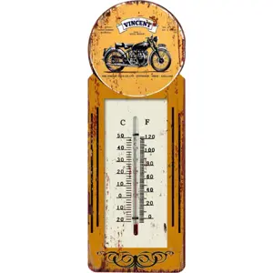 Termómetro analógico vintage - Motorcycle