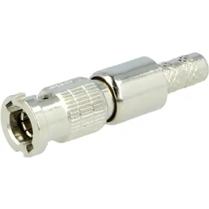 Ficha micro BNC de cravar macho para cabo 1855, 1865A