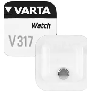 Pilha V317 / SR516 / SR62 - 1,55V Óxido de Prata
