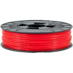 Rolo de filamento de impressão 3D em PLA de 1.75mm - vermelho - 750g