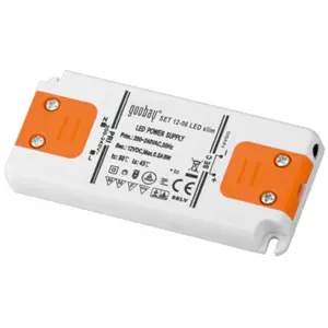 Fonte de alimentação para LEDs 12VDC 0.5A 0-6W