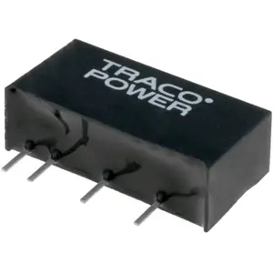 Conversor DC-DC galvanicamente isolado 12VDC -> 5VDC 200mA 1W (saída não regulada) - Traco Power TMA1205S