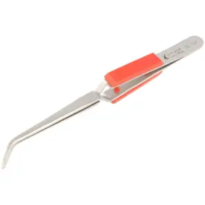 Pinça invertida de pontas curvas (165mm) - Ideal-Tek 30.SA