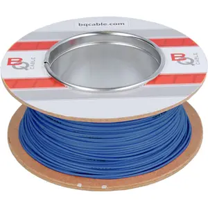 Bobine de fio de cobre multifilar 1x0.5mm² - azul - 100m