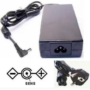 Fonte de alimentação 19.5V 4.62A 90W - 4.5x2.8mm c/ pino central compatível com HP/Compaq