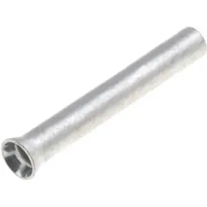 Ponteira não isolada para fio 0.5mm² 10mm