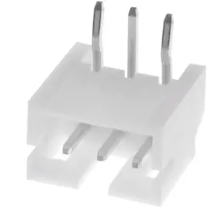 Ficha Raster Signal wire-board 2.00mm 3 pinos (1x3) macho 90º - JST S3B-PH-K-S