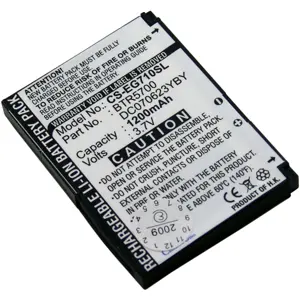 Bateria para PDA compatível com Toshiba G710, Vodafone VDA GPS (BTR5700, DC070623YBY) 3.7V 1200mAh