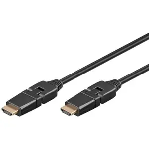 Cabo HDMI 1.4 c/ fichas rotativas macho «» macho - 2.0m