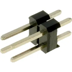 Barra de 4 pinos (2x2) macho 2.54mm para PCB