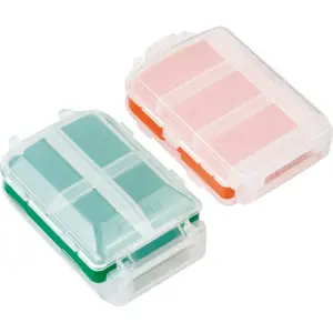 Conjunto de 2 caixas multiusos - 99x66x36mm