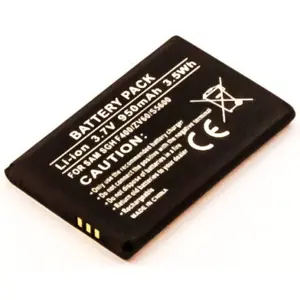 Bateria para telemóvel compatível com Samsung SGH F400, ZV60, S5600 3.7V 950mAh 3.5Wh Li-Ion