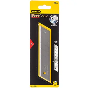 Lâminas de substituição para faca X-Ato 25mm FatMax - [5 unid.]