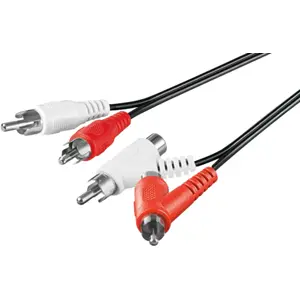 Cabo 2RCA macho - 2RCA macho/fêmea - 1.5m