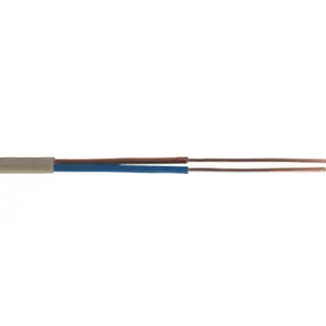 Cabo elétrico unifilar plano VVD 2x2.5mm² creme - 05VVH2-U 2G2.5