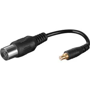 Adaptador IEC fêmea «» MCX macho 0.10m