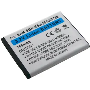 Bateria para telemóvel compatível com Samsung SGH-i550, SGH-D780 (AB474350BECSTD) 3.7V 700mAh Li-Ion