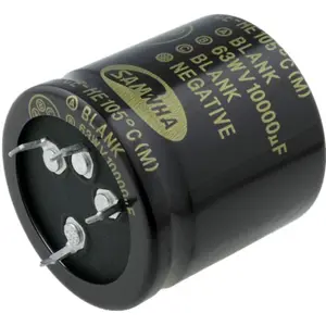 Condensador Electrolítico 10000uF 63V 105º Ø40x40mm SNAP