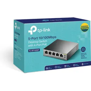 Switch 5P (4PoE) 10/100Mbps