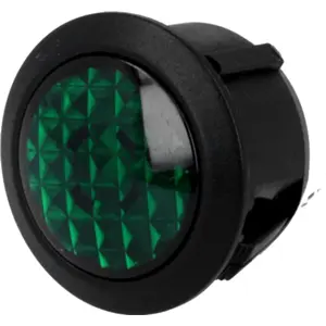 Indicador LED verde redondo 24VDC Ø20mm