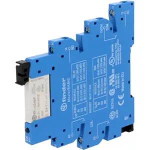 Relé para calha DIN 24VDC 6A SPDT (5 terminais)