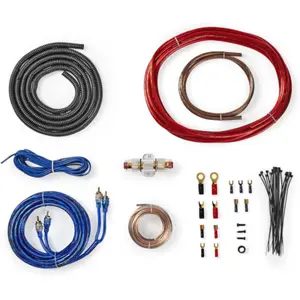 Kit de instalação de amplificador para auto-rádio 800W