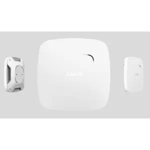 Detector de fumo e CO (monóxido de carbono) 85dB para alarme Ajax - branco