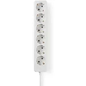 Bloque de 6 tomas - cable (3x1.5mm²) 3.0m